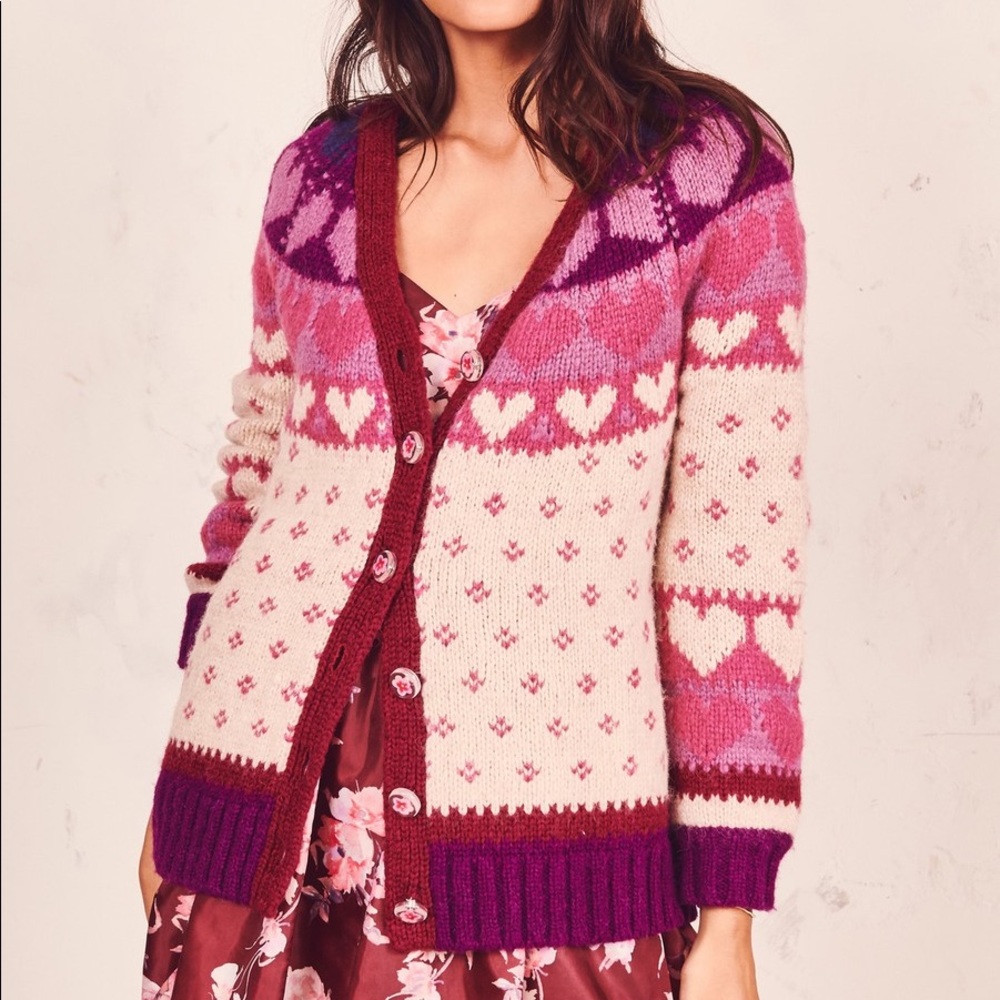 LoveShackFancy Deena Cardigan